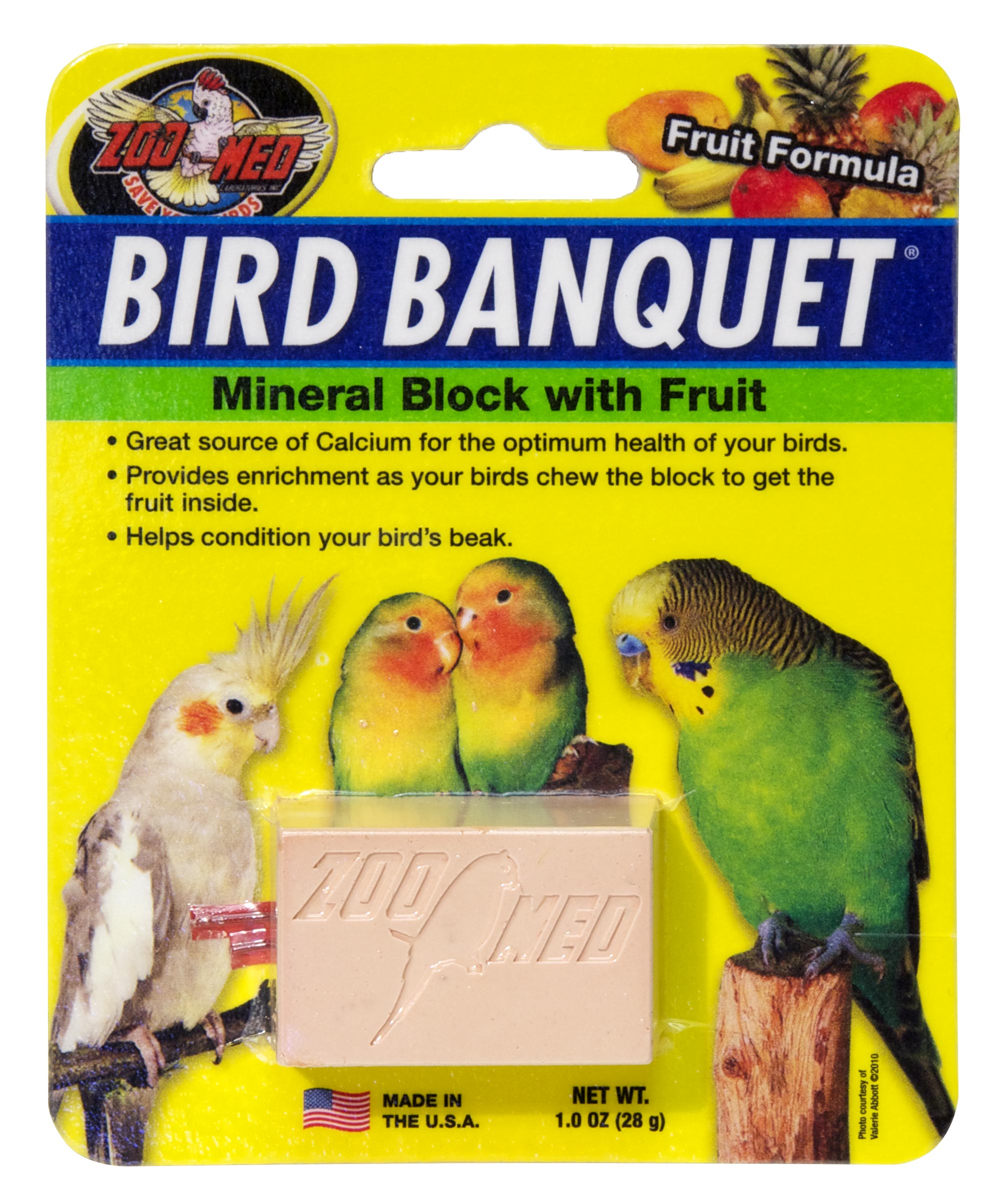 Zoomed Bird Banquet / Mineral Block / Fruit S