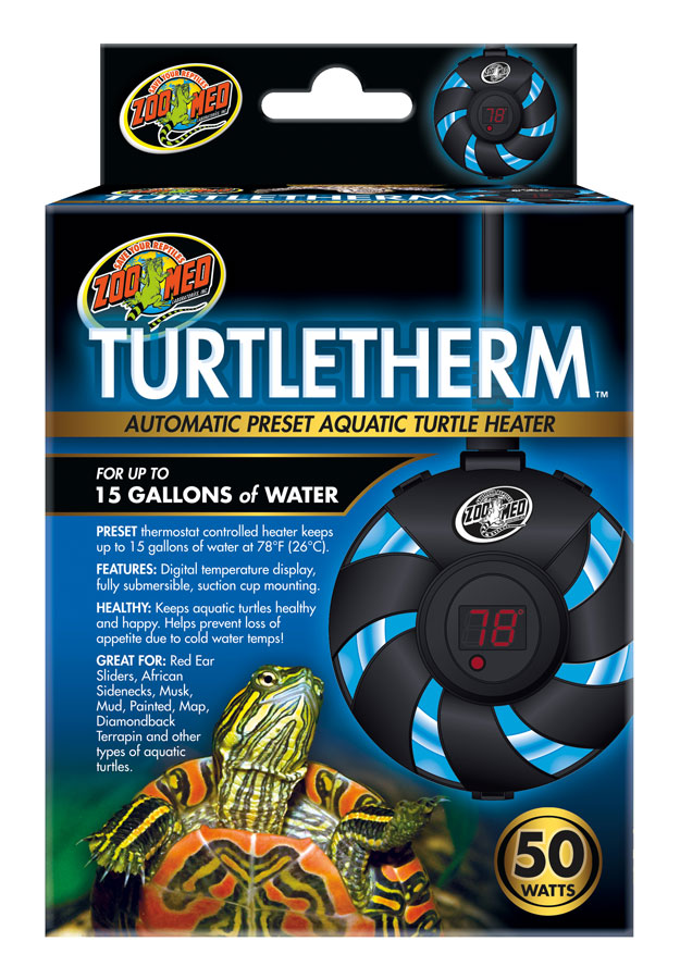 TurtleTherm Aquatic Turtle Heater exoplismos erpeton thermansi