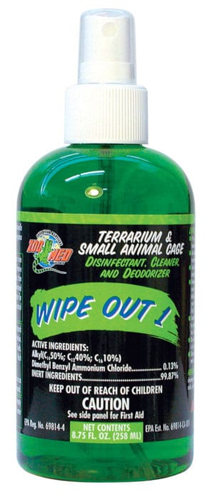 Wipe Out 1 Terrarium Cleaner 258ml exoplismos erpeton