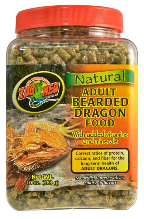 Natural Bearded Dragon Food - Adult 286gr trofes erpeton etimes trofes