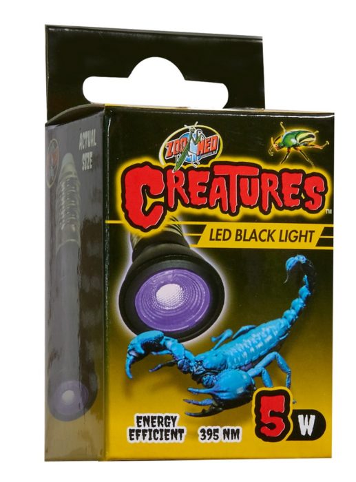 Zoomed - Creatures Black Light exoplismos katikidion uvb lampes