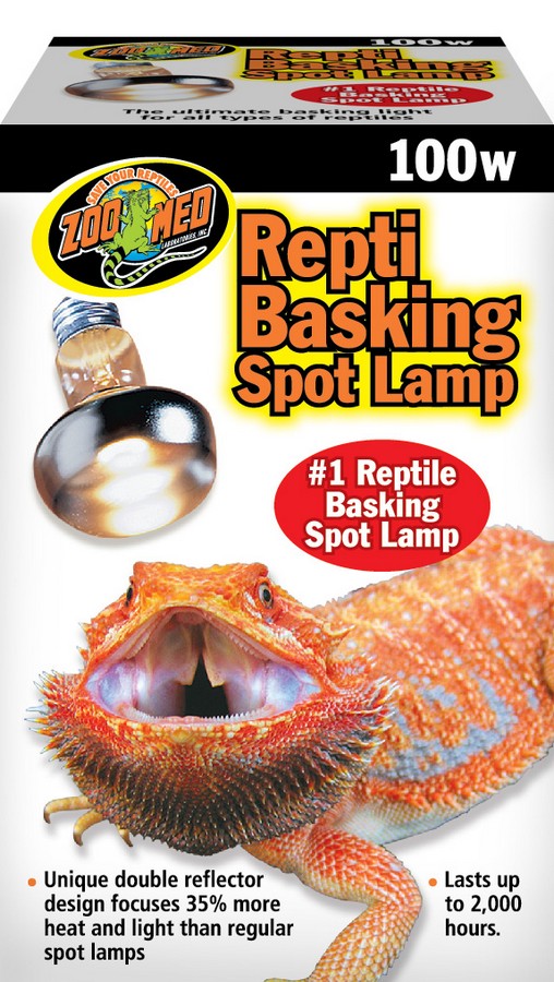 Zoomed - Repti Basking Spot Lamp 100w exoplismos erpeton uvb