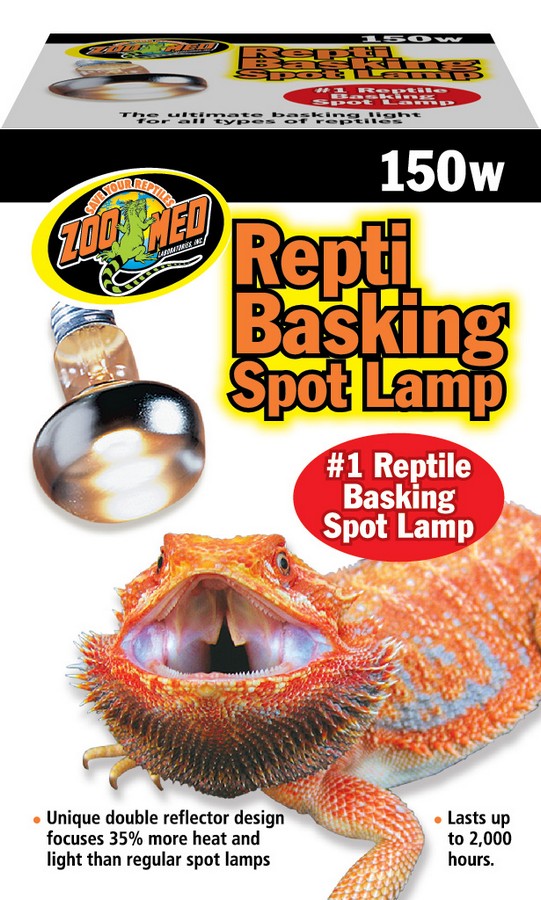 Zoomed - Repti Basking Spot Lamp 150w exoplismos erpeton uvb