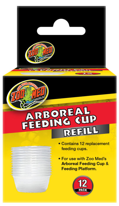 Zoomed - Arboreal Feeding Cup Refill (12 per pack) exoplismos erpeton mpol neroy