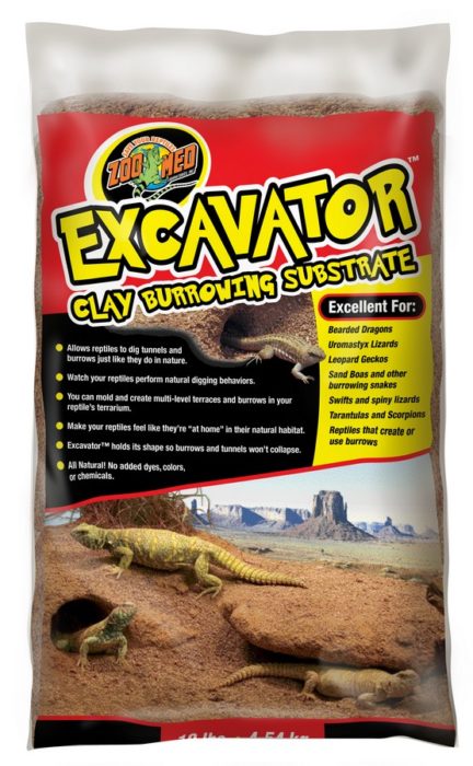 Zoomed - Excavator Clay Burrowing Substrate 4 exoplismos erpeton ipostromata