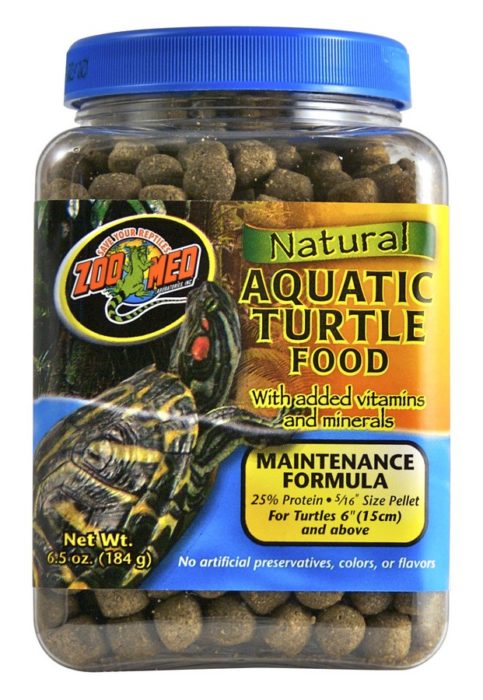 Zoomed - Natural Aquatic Turtle Food Maintenance 184gr trofes