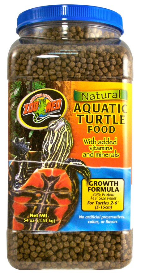 Natural Aquatic Turtle Food - Growth Formula ZM-54E trofes etimes trofes