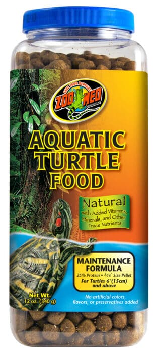 Zoomed – Natural Aquatic Turtle Food Maintenance 340gr