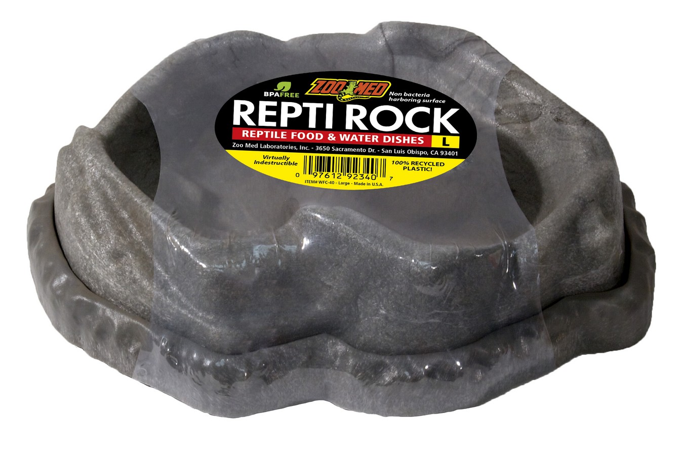 Zoomed – Combo Repti Rock Food / Water Dish L