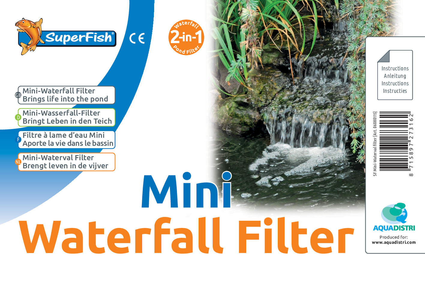 Super Fish – Mini Waterfall Filter