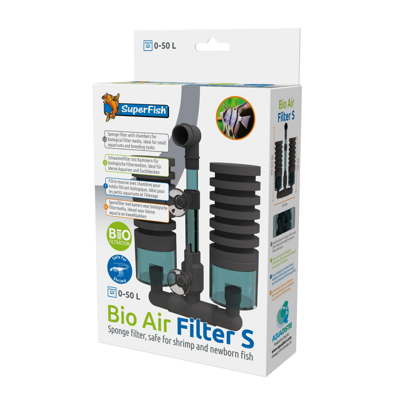 Super Fish – Bio Air Filter / Small, 0-50lt