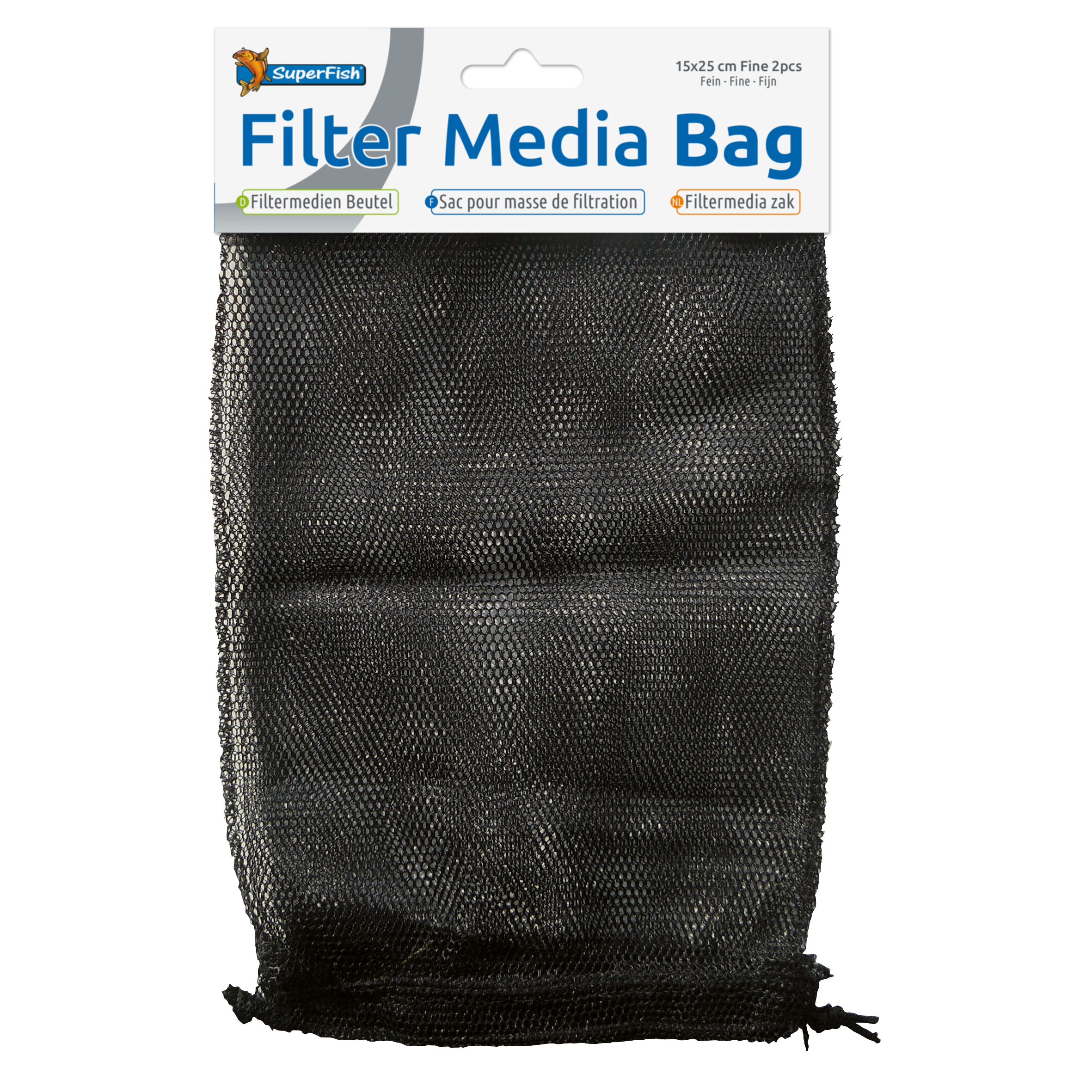 Filter Media Bag - 15x25cm Fine x2