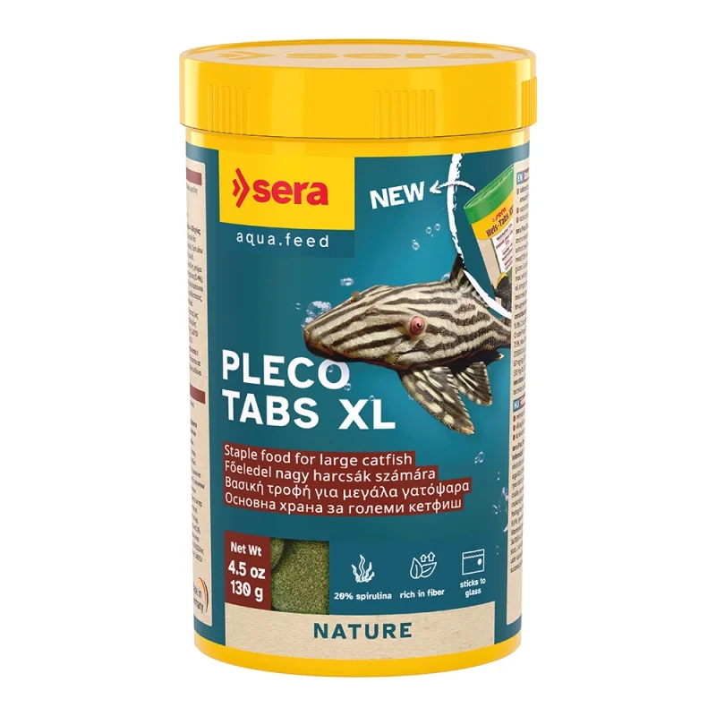 Sera Pleco tabs XL 130gr (Catfish tabs)